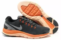 zapatos nike lunarglide+4 hombre 2013 populaire mesh moon france gray orange